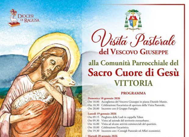 Visita Pastorale del Vescovo La Placa alla Parrocchia del Sacro Cuore di Gesù a Vittoria