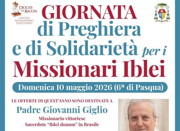 Giornata di Preghiera e Solidarietà per i Missionari Iblei